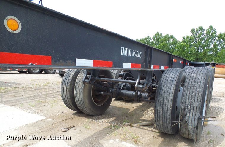 image for item DI0608 2009 Hyundai CGN403-516 flatbed trailer