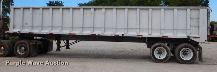 image for item FC9842 1989 Corn end dump trailer