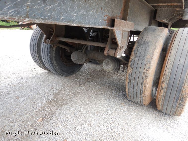 image for item FC9842 1989 Corn end dump trailer