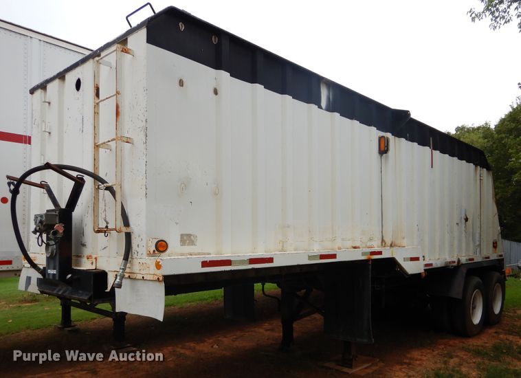 image for item FI9979 2002 shop built end dump trailer