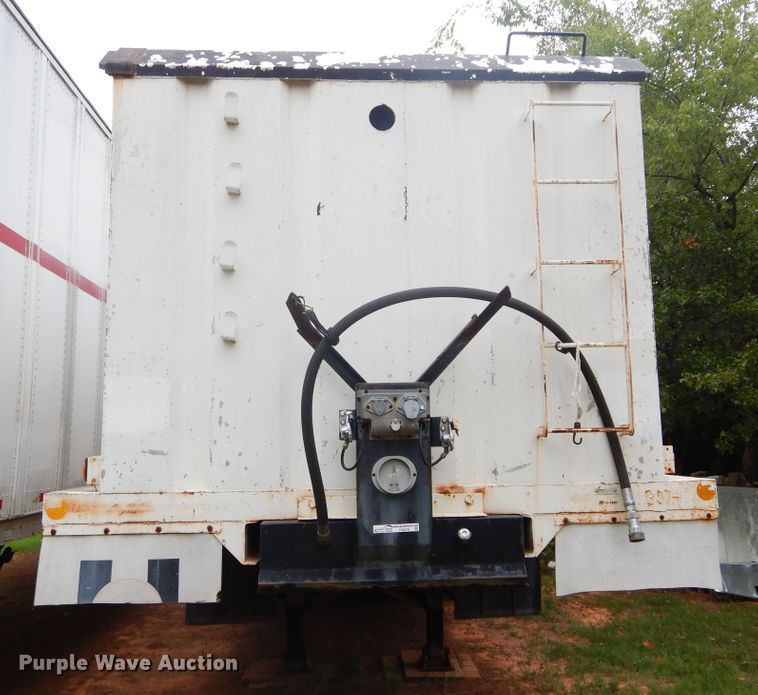 image for item FI9979 2002 shop built end dump trailer