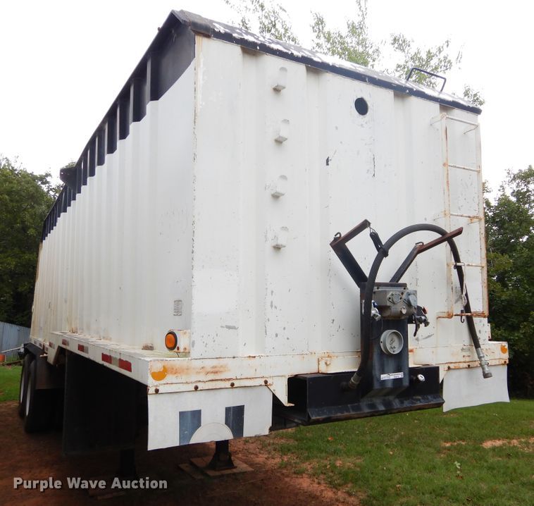 image for item FI9979 2002 shop built end dump trailer