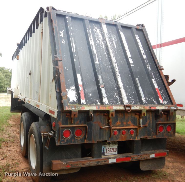 image for item FI9979 2002 shop built end dump trailer