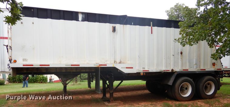 image for item FI9979 2002 shop built end dump trailer