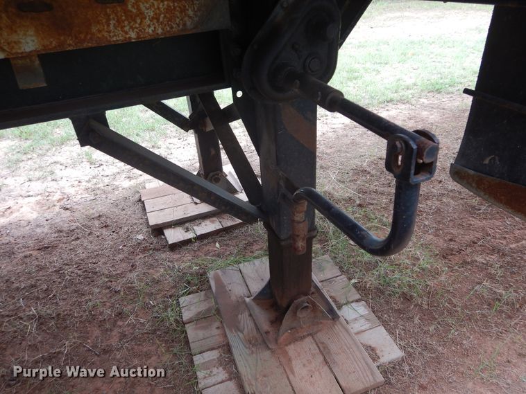 image for item FI9979 2002 shop built end dump trailer