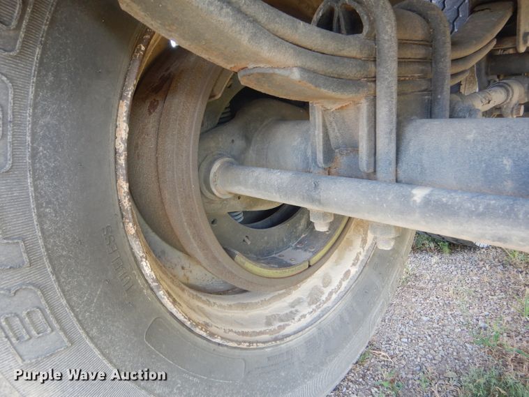 image for item FY9727 2012 Neville double hopper bottom grain trailer