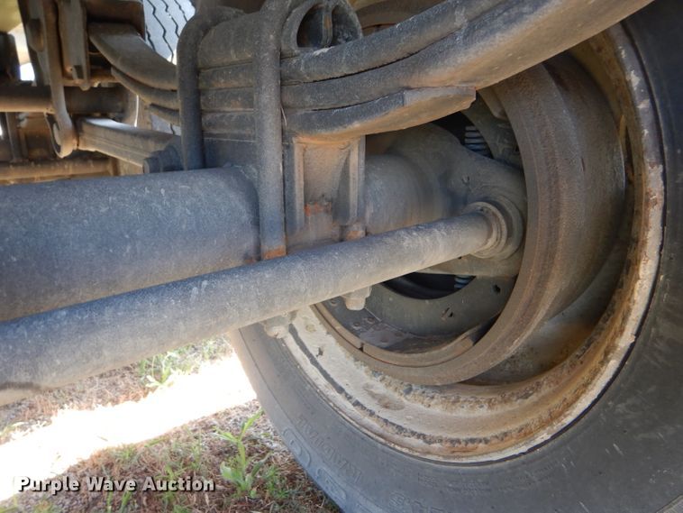 image for item FY9727 2012 Neville double hopper bottom grain trailer