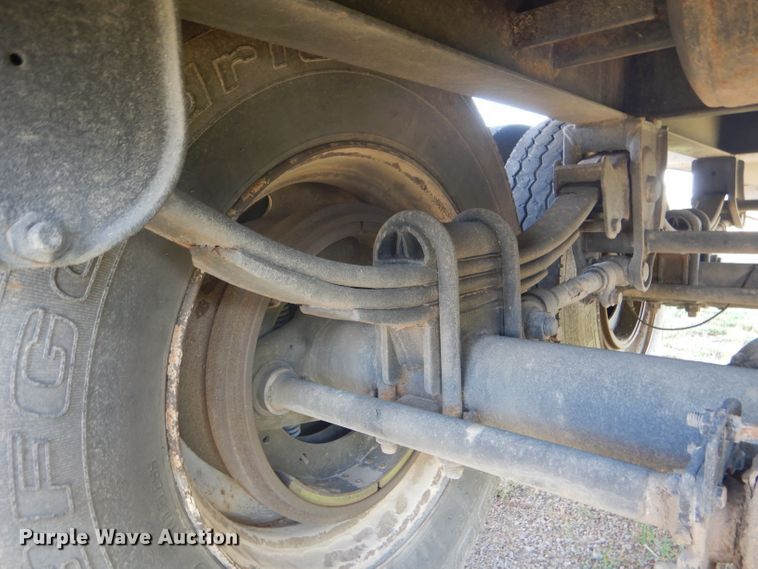 image for item FY9727 2012 Neville double hopper bottom grain trailer