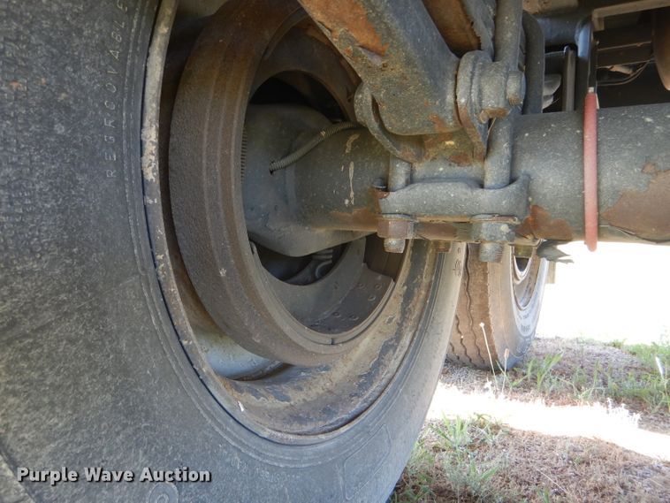 image for item FY9727 2012 Neville double hopper bottom grain trailer