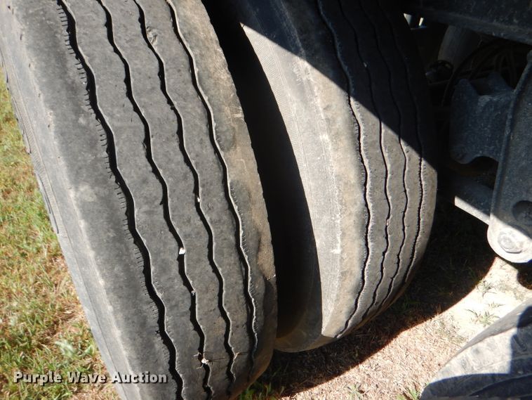 image for item FY9727 2012 Neville double hopper bottom grain trailer