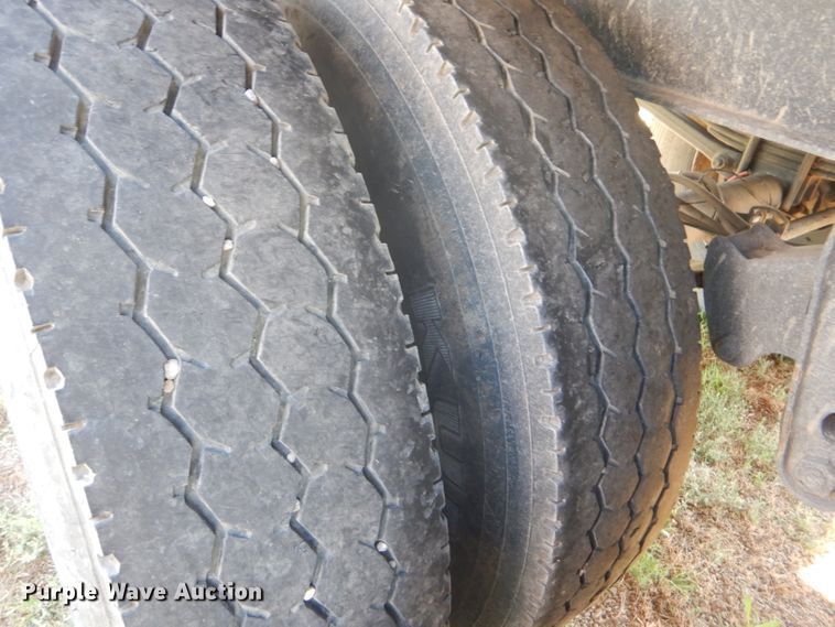 image for item FY9727 2012 Neville double hopper bottom grain trailer