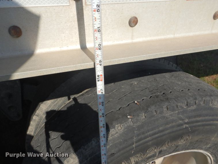 image for item FY9727 2012 Neville double hopper bottom grain trailer