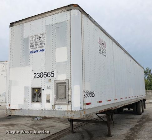 image for item G1879 1994 Stoughton dry van trailer