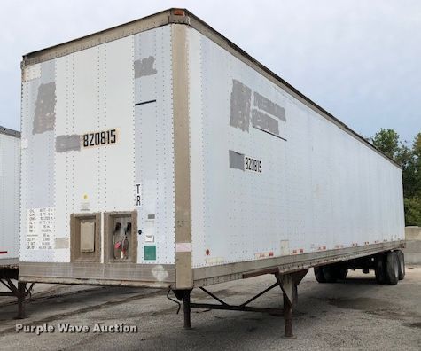 image for item G1880 1995 Pines dry van trailer