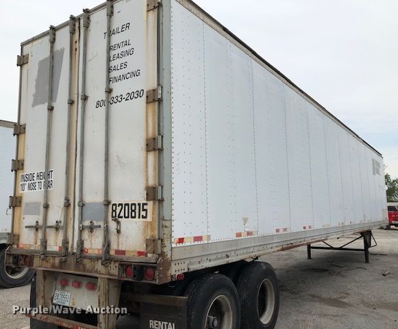 image for item G1880 1995 Pines dry van trailer