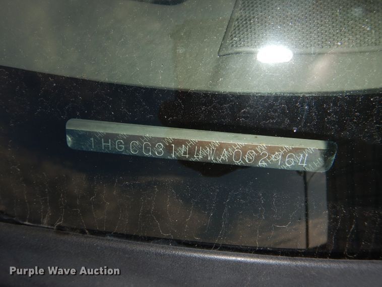 image for item DG4880 1998 Honda Accord