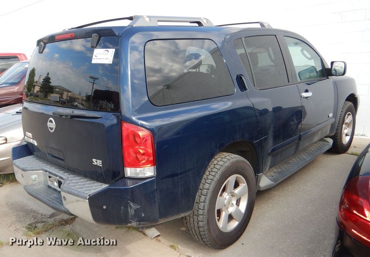 image for item DG4882 2007 Nissan Armada SE SUV