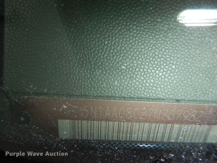 image for item DG4882 2007 Nissan Armada SE SUV