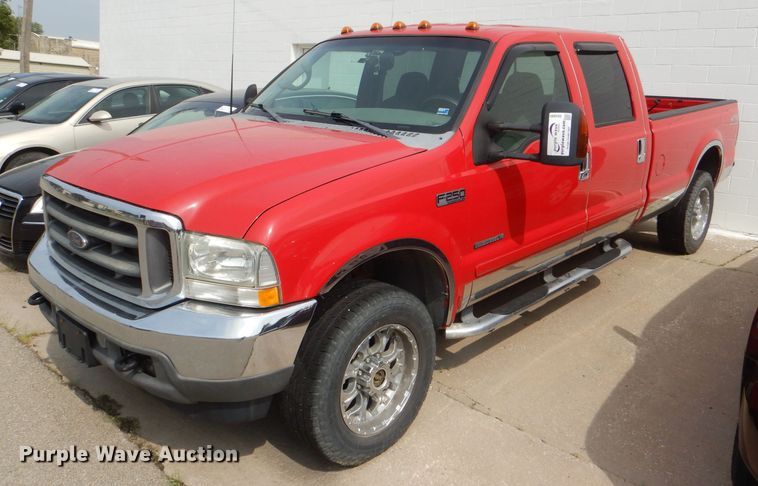 image for item DG4885 2002 Ford F250 Super Duty Crew Cab pickup truck