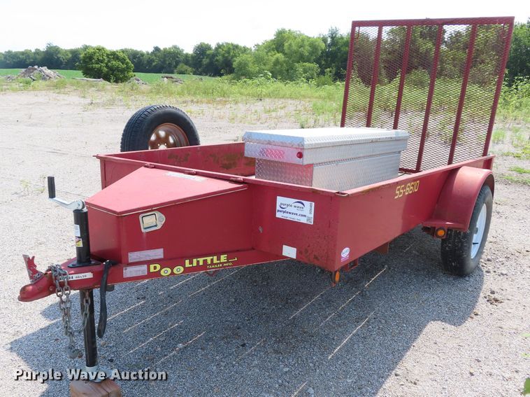 image for item DD6400 2014 Doo Little SS-6610 utility trailer