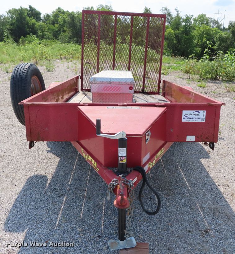 image for item DD6400 2014 Doo Little SS-6610 utility trailer