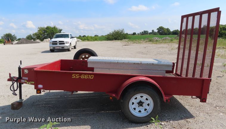 image for item DD6400 2014 Doo Little SS-6610 utility trailer