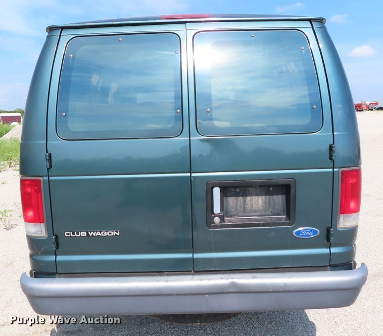 image for item DD6401 1997 Ford Club Wagon van