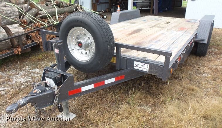 image for item DE2368 2002 Eagle utility trailer
