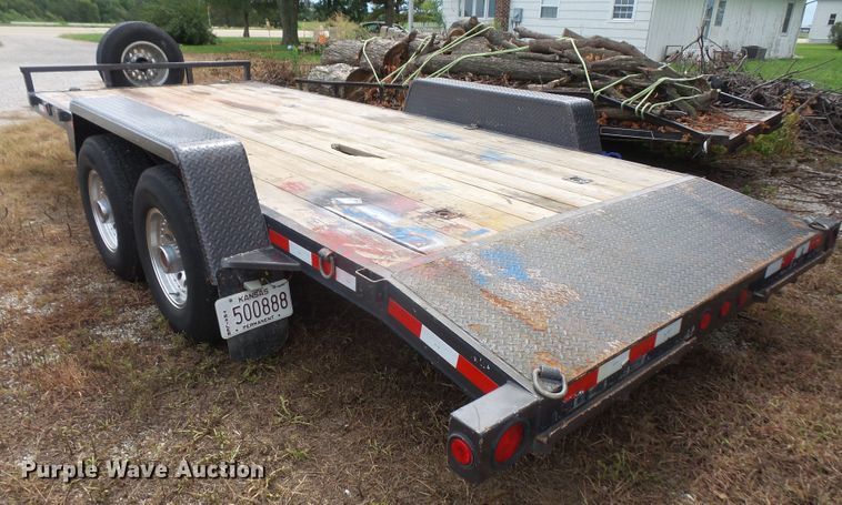 image for item DE2368 2002 Eagle utility trailer