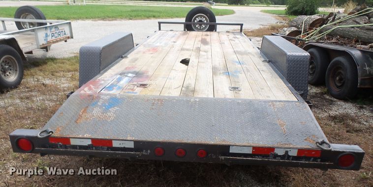 image for item DE2368 2002 Eagle utility trailer