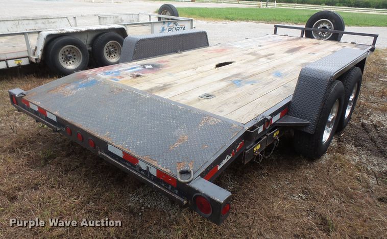 image for item DE2368 2002 Eagle utility trailer