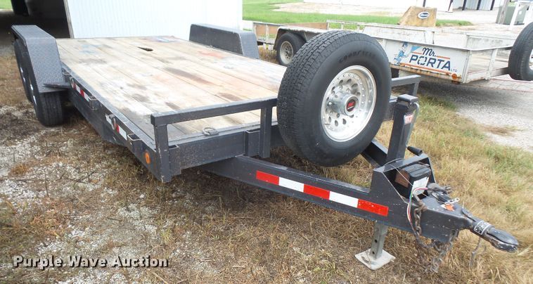 image for item DE2368 2002 Eagle utility trailer