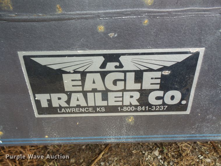 image for item DE2368 2002 Eagle utility trailer