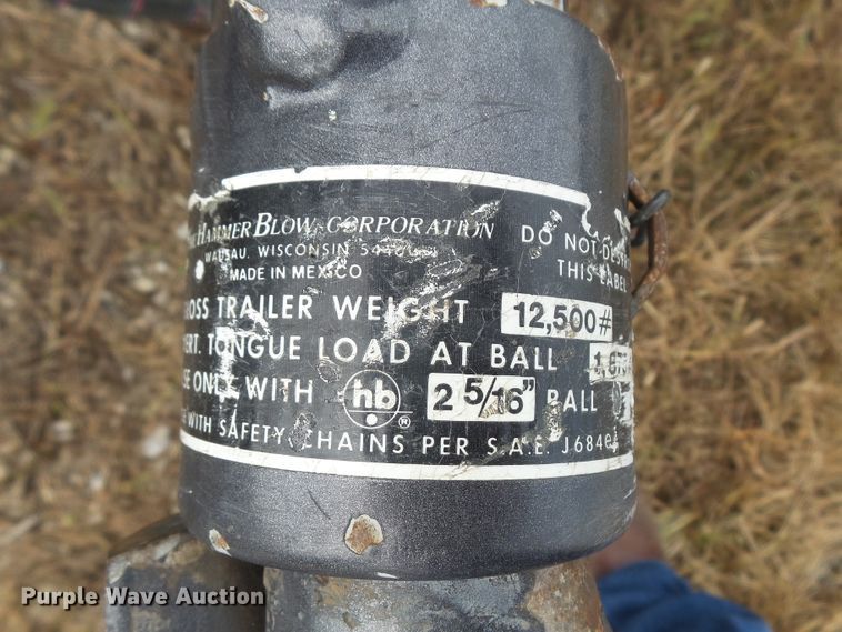 image for item DE2368 2002 Eagle utility trailer