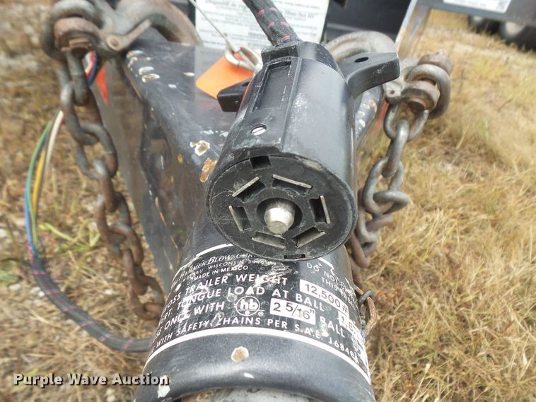 image for item DE2368 2002 Eagle utility trailer