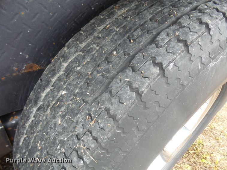 image for item DE2368 2002 Eagle utility trailer