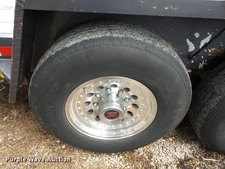 image for item DE2368 2002 Eagle utility trailer