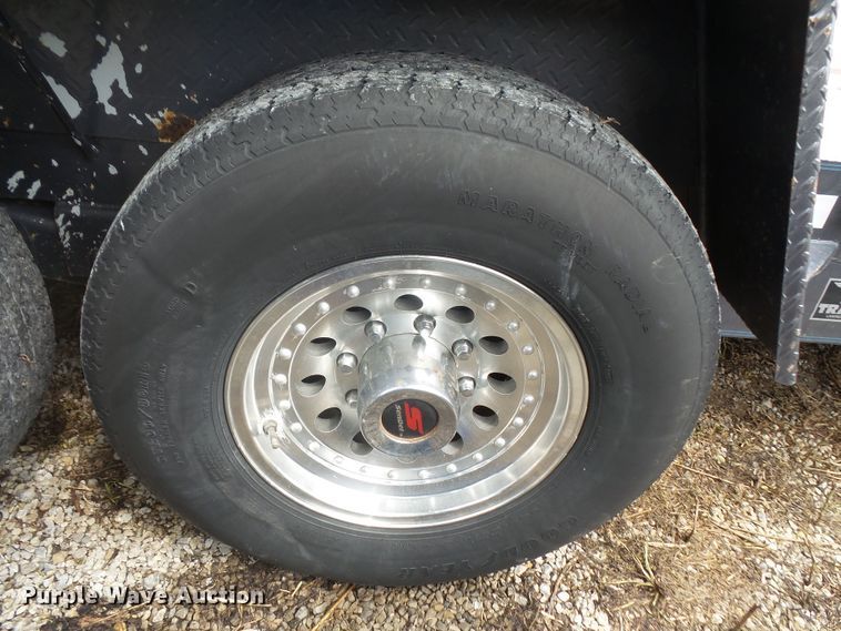 image for item DE2368 2002 Eagle utility trailer