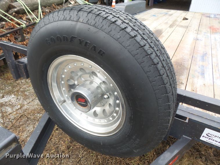 image for item DE2368 2002 Eagle utility trailer