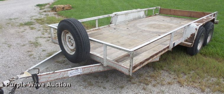 image for item DE2369 1996 Eagle utility trailer