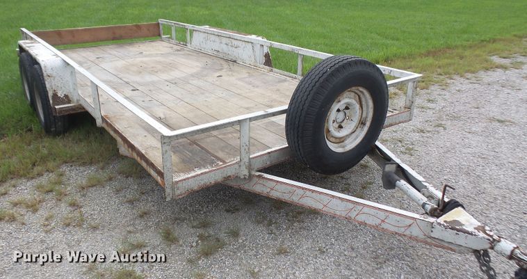 image for item DE2369 1996 Eagle utility trailer