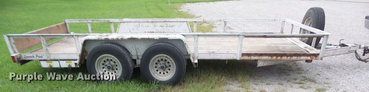 image for item DE2369 1996 Eagle utility trailer