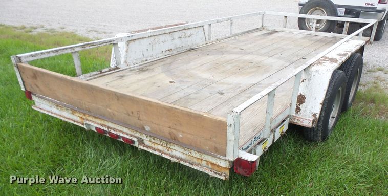 image for item DE2369 1996 Eagle utility trailer