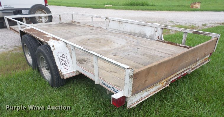 image for item DE2369 1996 Eagle utility trailer