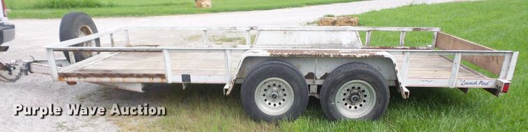 image for item DE2369 1996 Eagle utility trailer