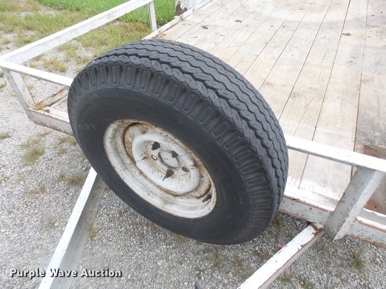 image for item DE2369 1996 Eagle utility trailer