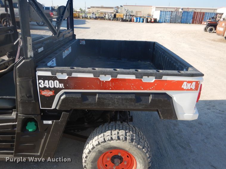 image for item DE3995 2015 Bobcat 3400XL utility vehicle