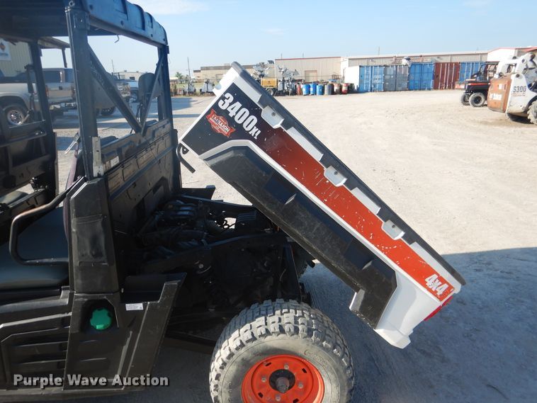 image for item DE3995 2015 Bobcat 3400XL utility vehicle