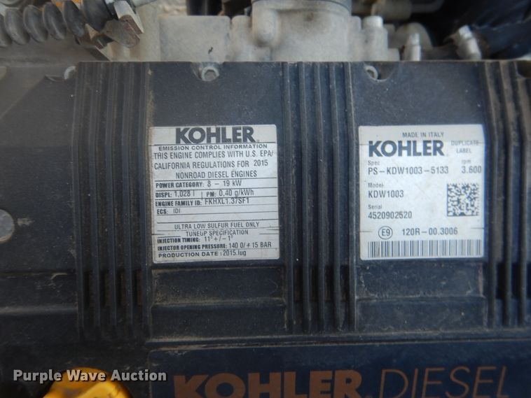 image for item DE3995 2015 Bobcat 3400XL utility vehicle