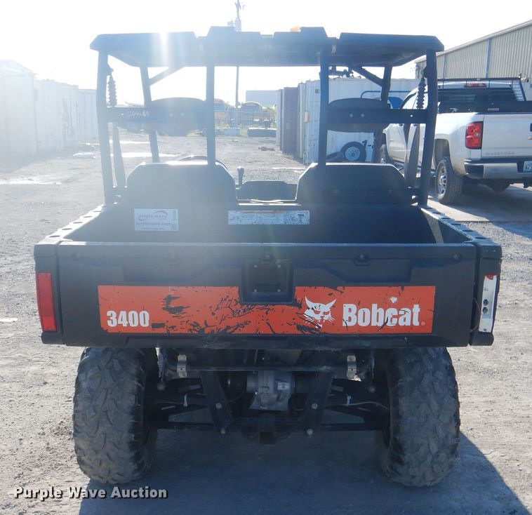 image for item DE3996 2010 Bobcat 3400 utility vehicle